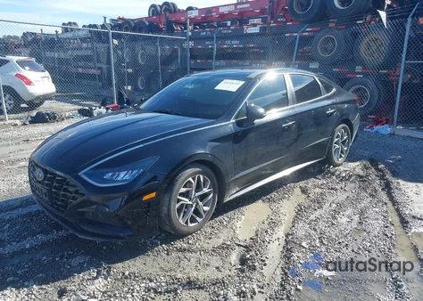 2020 Hyundai Sonata Sel from USA, damaged, VIN 5NPEF4JA1LH007954